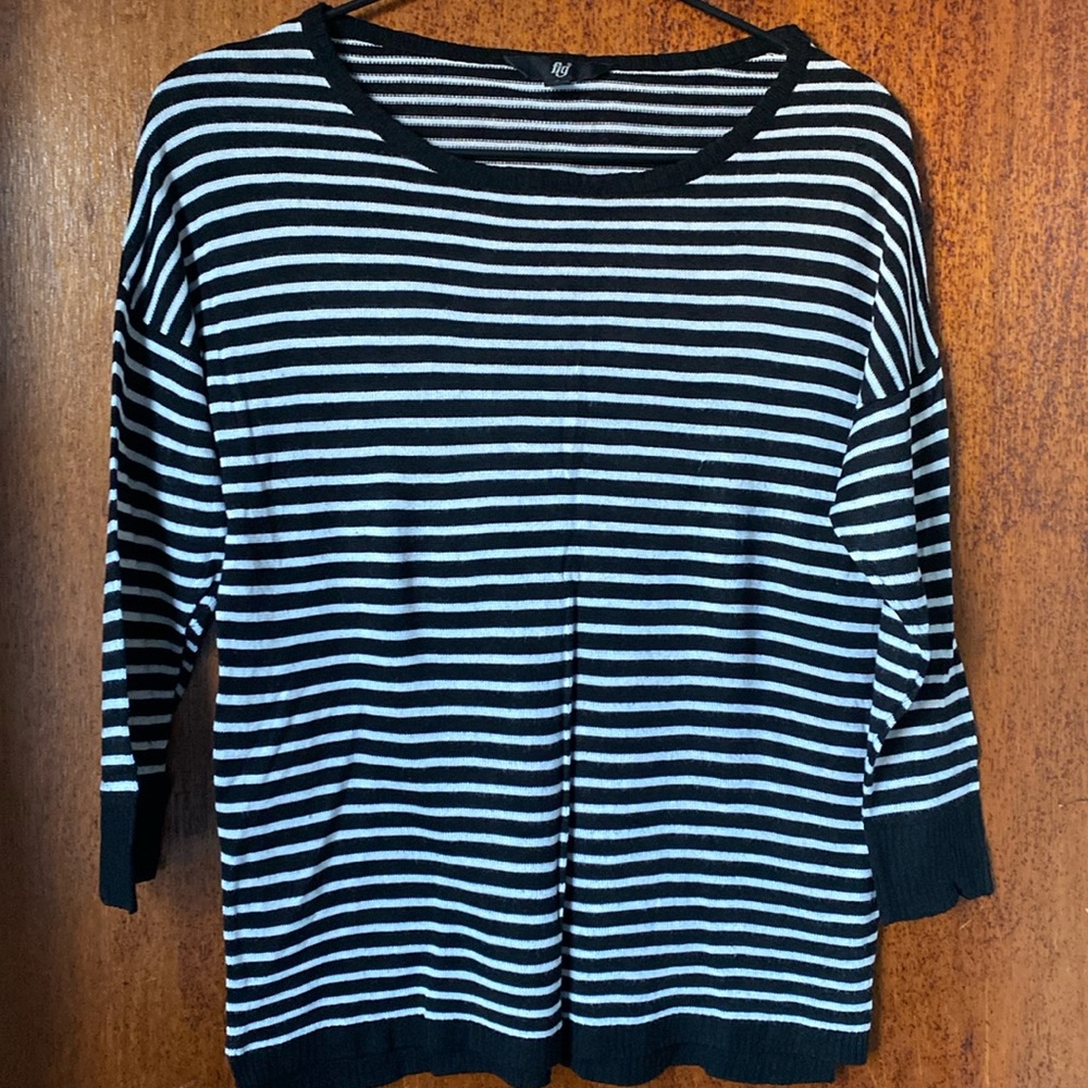Striped Knit Top